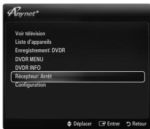 SAMSUNG UE-46B8000XW - Écoute via un récepteur (home cinéma) - 1