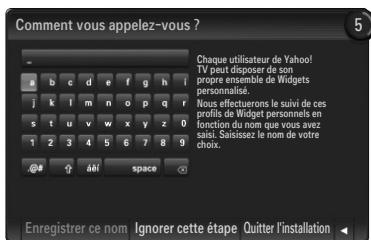 SAMSUNG UE-46B8000XW - Mise en route d'Internet@TV - 2