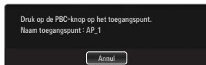 SAMSUNG UE-46B8000XW - Verbinding met WPS (Wi-Fi Protected Setup) - 2