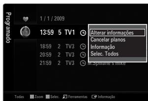 SAMSUNG UE-46B8000XW - ■ Ordenar (apenas canais analógicos) - 1