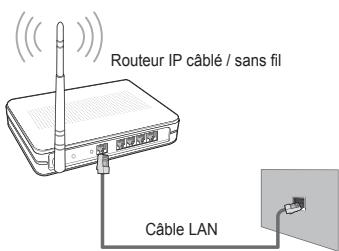 SAMSUNG UE-46B8000XW - Connexion au Centre de réseau domestique - 6