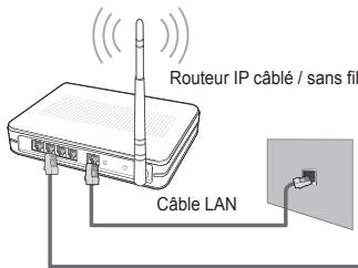 SAMSUNG UE-46B8000XW - Connexion au Centre de réseau domestique - 3