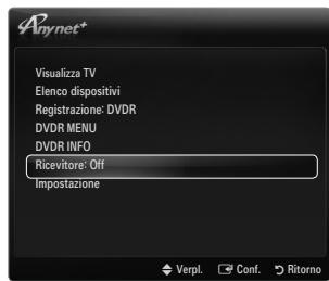 SAMSUNG UE-46B8000XW - Ascolto tramite il Ricevitore (Home theater) - 1