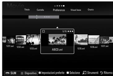 SAMSUNG UE-46B8000XW - □ Titolo (Music / Movie) - 3