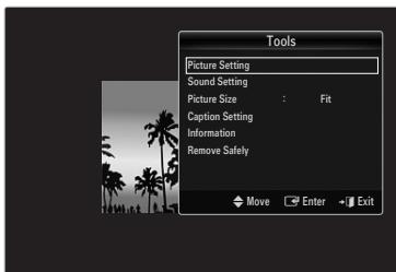 SAMSUNG UE-46B8000XW - Caption Setting - 1