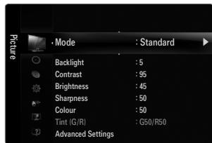 SAMSUNG UE-46B8000XW - Gamma - 1