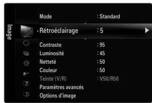 SAMSUNG UE-46B8000XW - Maniement de l'affichage à l'écran - 4