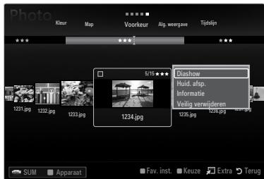 SAMSUNG UE-46B8000XW - Huidige groep afspelen - 1