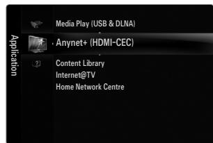 SAMSUNG UE-46B8000XW - Setting Up Anynet+ - 1