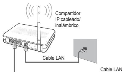 SAMSUNG UE-46B8000XW - Conexión del Centro de red doméstica - 4