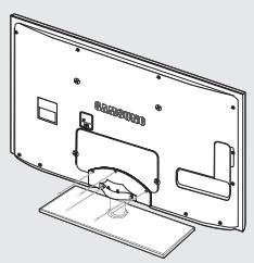 SAMSUNG UE-46B8000XW - Installazione del piedistallo - 3