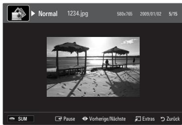 SAMSUNG UE-46B8000XW - Anzeigen von Diashows - 2