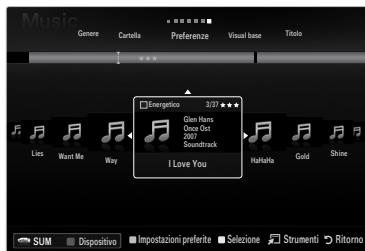 SAMSUNG UE-46B8000XW - □ Titolo (Music / Movie) - 2