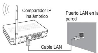 SAMSUNG UE-46B8000XW - □ Conexión de la red - Inalámbrica - 2