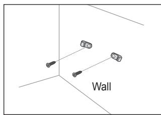 SAMSUNG UE-46B8000XW - ■ To avoid the TV from falling: - 1