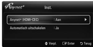 SAMSUNG UE-46B8000XW - Anynet ^+ (HDMI-CEC) → Uit / Aan - 1