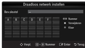 SAMSUNG UE-46B8000XW - - Selecteer een netwerk - 1