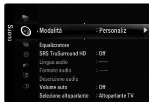 SAMSUNG UE-46B8000XW - Modalità → Standard / Musica / Film / Voce cristallina / Personaliz - 1