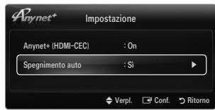 SAMSUNG UE-46B8000XW - Spegnimento auto → No / Sì - 1