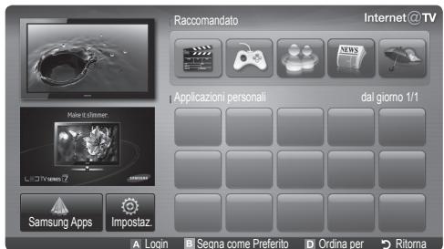 SAMSUNG UE32C6600UP - Guida introductiva di Internet@TV - 2