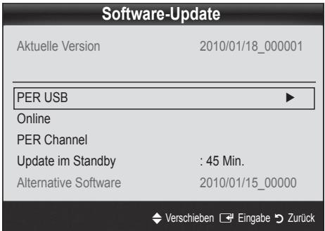 SAMSUNG UE32C6600UP - Software-Update - 1