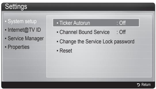 SAMSUNG UE32C6600UP - Settings - 1