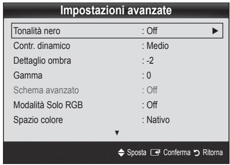 SAMSUNG UE32C6600UP - Impostazioni avanzate - 1