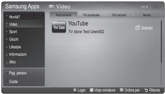 SAMSUNG UE32C6600UP - Samsung Apps - 1