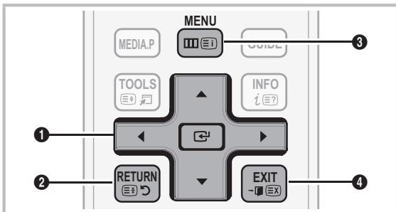 SAMSUNG UE55C6000RW - Navigation dans les menus - 1
