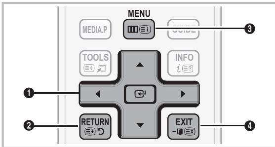 SAMSUNG UE55C6000RW - Navigieren in den Menüs - 1