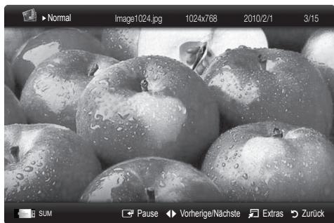 SAMSUNG UE55C6000RW - Anzeigen eines Fotos (oder einer Diashow) - 1
