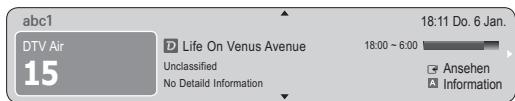 abc1 DTV Air 15 D Life On Venus Avenue Unclassified No Detail Information 18:11 Do. 6 Jan. 18:00 ~ 6:00 Ansehen Information