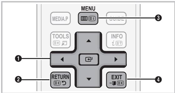 SAMSUNG UE55C6000RW - How to Navigate Menus - 1