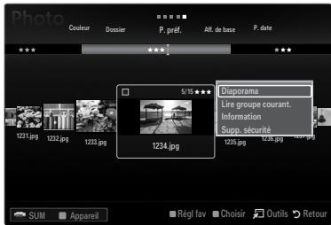 SAMSUNG UN40B6000 - Lecture d'un diaporama - 1