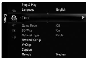 SAMSUNG UN40B6000 - Clock Mode - 1
