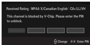 SAMSUNG UN40B6000 - How to Reset the TV after the V-Chip Blocks a Channel (Emergency Escape) - 1