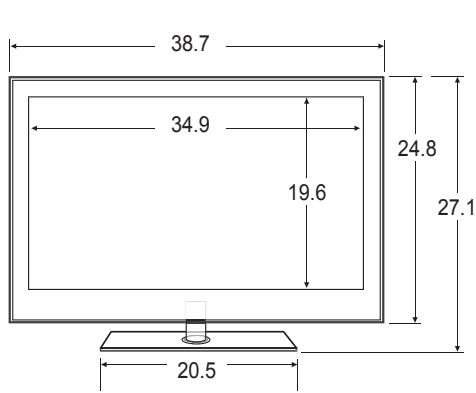 SAMSUNG UN40B6000 - ■ To prevent the TV from falling: - 11