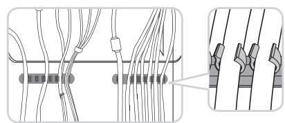 SAMSUNG UN40B6000 - Fixation murale - 3