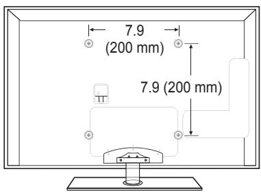 SAMSUNG UN40B6000 - ■ To prevent the TV from falling: - 13