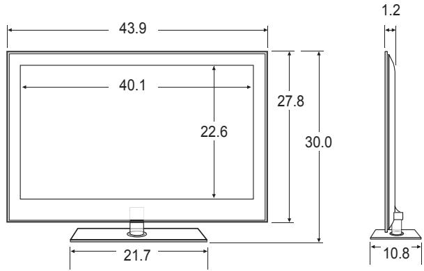 SAMSUNG UN40B6000 - Pour empêcher le téléviseur de tomber : - 10
