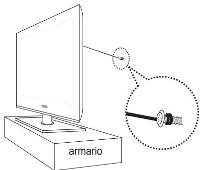 SAMSUNG UN40B6000 - Para impedir que caiga el televisor: - 3