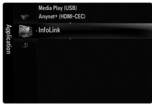 SAMSUNG UN40B6000 - Utilisation du service InfoLink - 1
