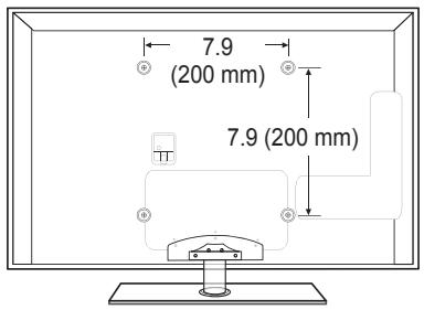 SAMSUNG UN40B6000 - ■ To prevent the TV from falling: - 8