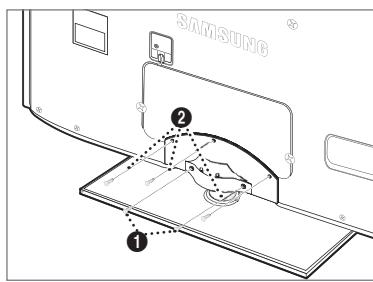 SAMSUNG UN40B6000 - Instalación del soporte - 2