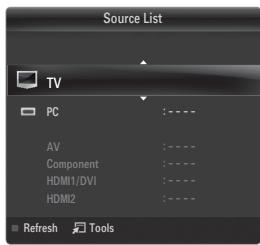 SAMSUNG UN40B6000 - TV / AV / Component / PC / HDMI1/DVI / HDMI / HDMI / HDMI4 / USB - 2