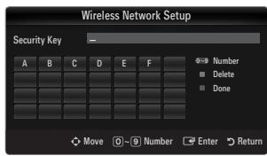 SAMSUNG UN40B6000 - - Select a network - 1