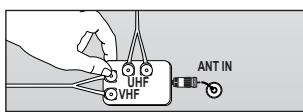 SAMSUNG UN40B6000 - Antennes VHF et UHF séparées - 2