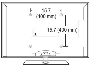 SAMSUNG UN40B6000 - Fixation murale - 8
