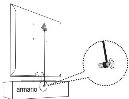 SAMSUNG UN40B6000 - Para impedir que caiga el televisor: - 2