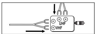 SAMSUNG UN40B6000 - Antenas de VHF y UHF independientes - 1